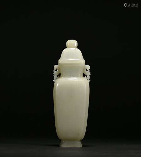 A jade vase