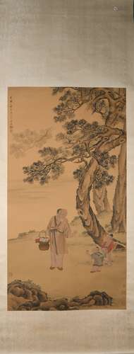 A Song xu's figure painting