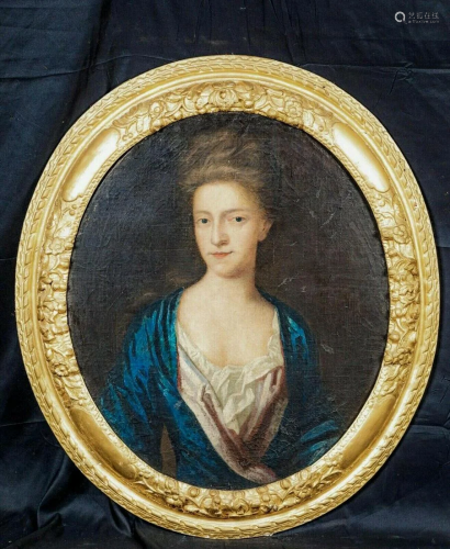 Portrait Mrs Sanderson Christian Thursby (1617-1652)