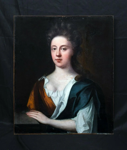 Portrait Of Sarah Woolryche, Wife of J Hewley