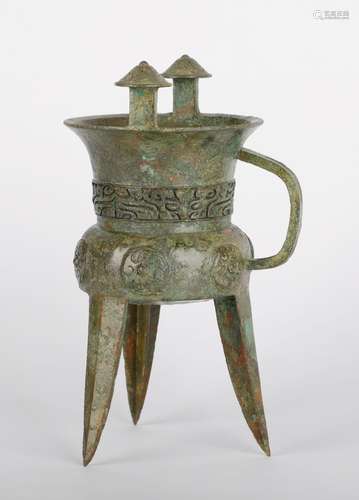 Shang Dynasty - Bronze Wine Cup