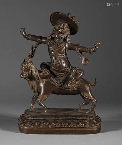 Ming Dynasty - Bronze Beast Statue