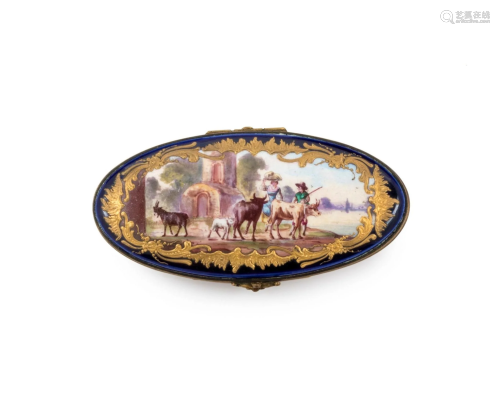 19 Century French Sevres Porcelain Box