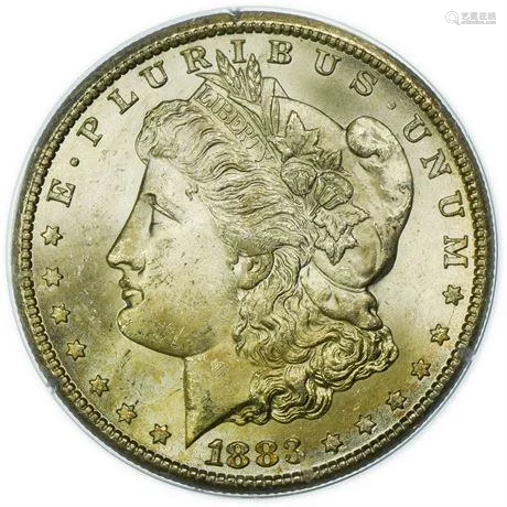 1883-CC Morgan Dollar PCGS MS-63 