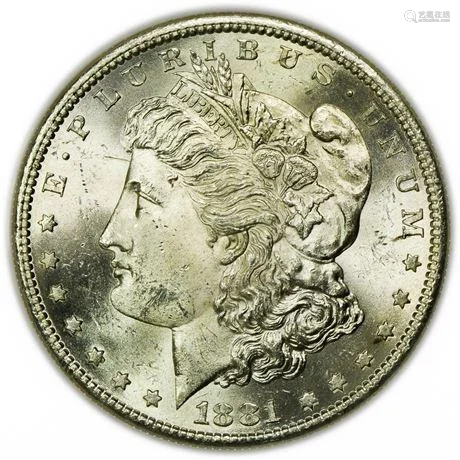 1881-S Morgan Dollar NGC MS-63
