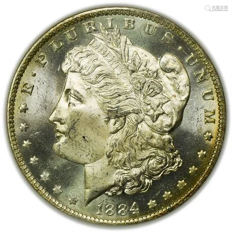 1884-O Morgan Dollar NGC MS-64 PL