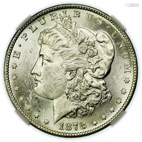 1878-S Morgan Dollar NGC MS-60