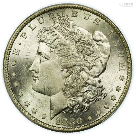 1880-O Morgan Dollar PCGS MS-62