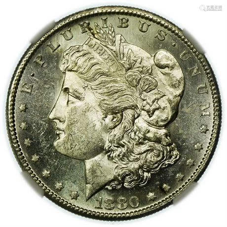 1880-S Morgan Dollar NGC MS-62