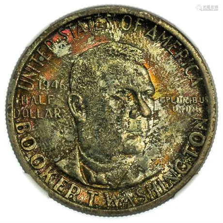 1946 Commemorative B.T. Washington Half Dollar NGC