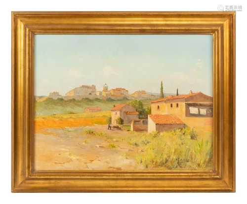 A. Pallies (20th Century) The Village