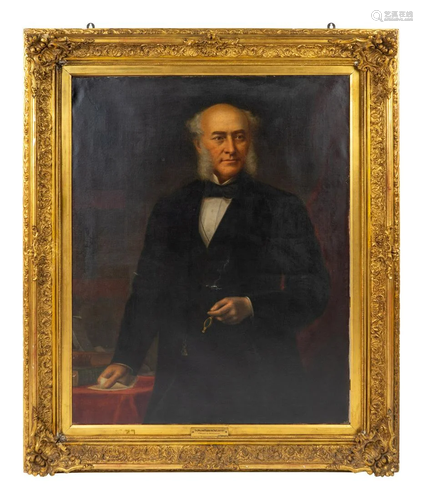 English School (19th Century) Portrait of Sir William