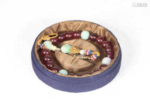 A Crystal Prayer Beads