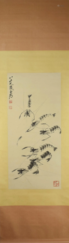 A Chinese Painting By Qi Baishi