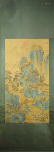 A Chinese Painting By Chou Ying