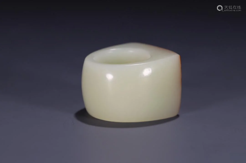 A White Jade Ring