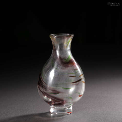 A Glass Flower Vase