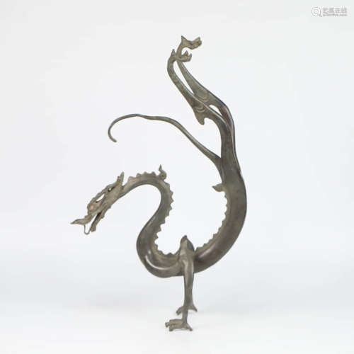 A Bronze Dragon Ornament