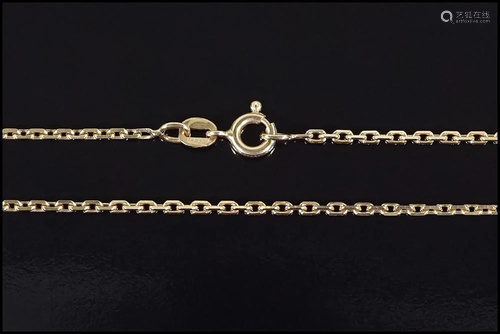 An 18 Karat Yellow Gold Necklace.