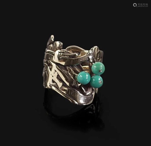 A Turquoise Ring.