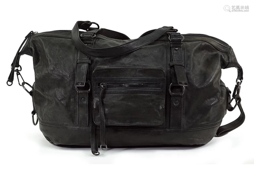 An Alexander McQueen Duffle Bag.