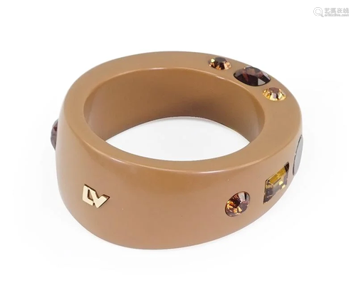 A Louis Vuitton Bangle Bracelet.