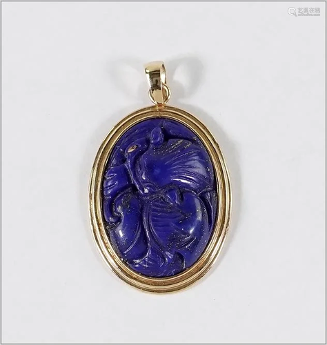 A Lapis Pendant.