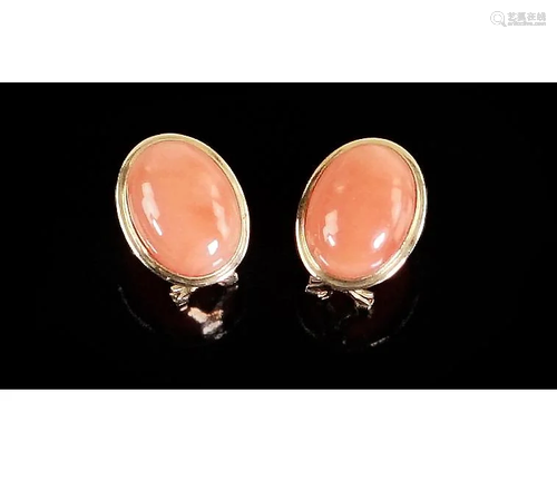 A Pair of Coral Earrings.