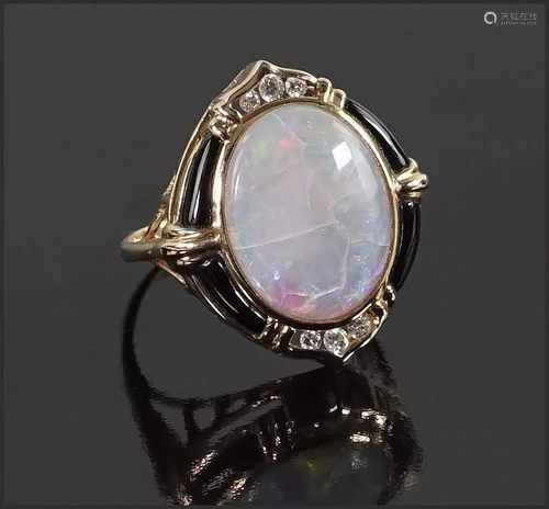 An Opal Ring.