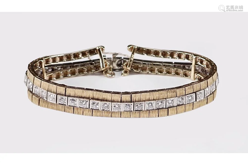 A Diamond Bracelet.