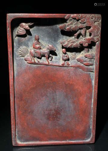 DUAN STONE AUSPICIOUS PATTERN INK SLAB