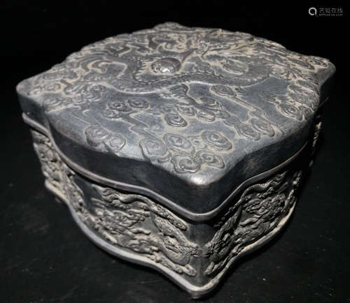 DUAN STONE DRAGON PATTERN INK SLAB