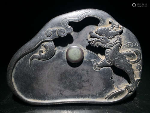 DUAN STONE DRAGON PATTERN INK SLAB