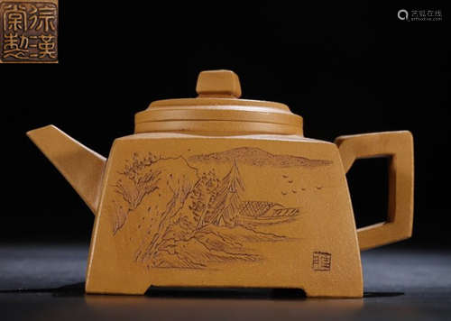 LANDSCAPE ZISHA TEAPOT