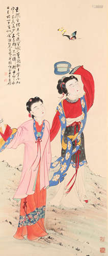 A Chinese Figure Painting