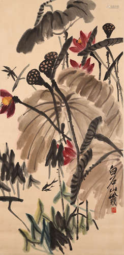 A Chinese Flowers&bird Painting