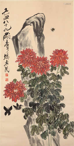 A Chinese Flowers&bird Painting