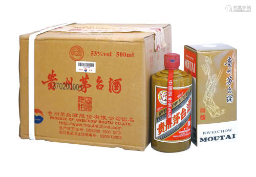 2013年  飞天国宴专用茅台酒六瓶一箱（原箱）