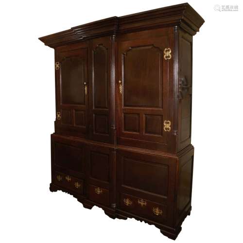 Oak Wood Cabinet George ||