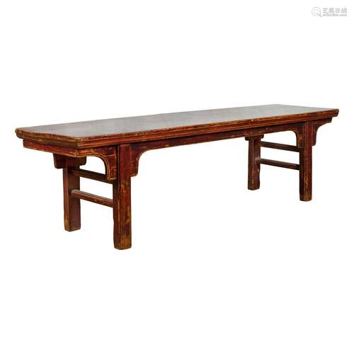 Chinese Elm Wood Table Qing