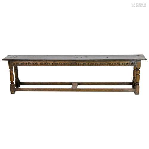 Oak Wood Bench Table English