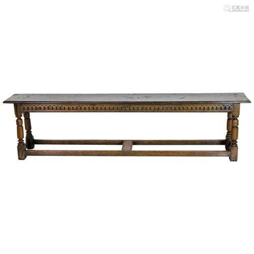 Oak Wood Bench Table English