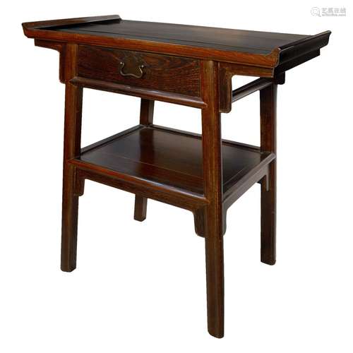 Chinese Rosewood Table Stand Qing