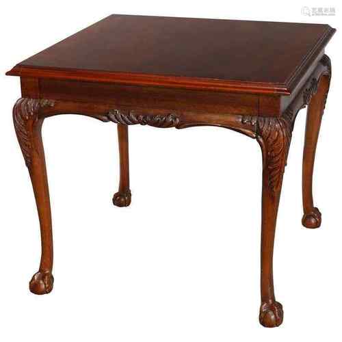 Mahogany Wood Side Table English