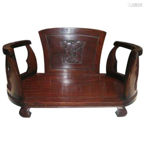 Chinese Huanghuali Wod DayBed Qing