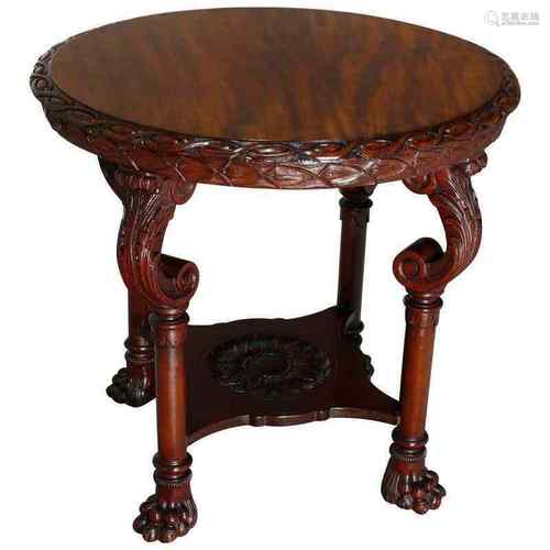 Mahogany Wood Table Stand American