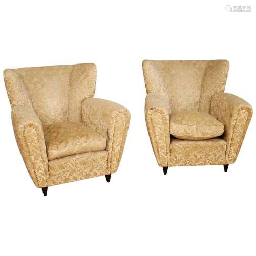 Velvet ArmChair Pair Arredamenti Borsani