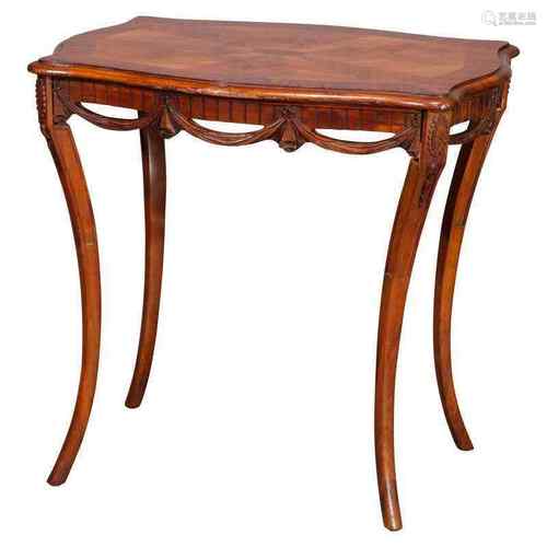 Satin Wood Table Stand Louis XIV