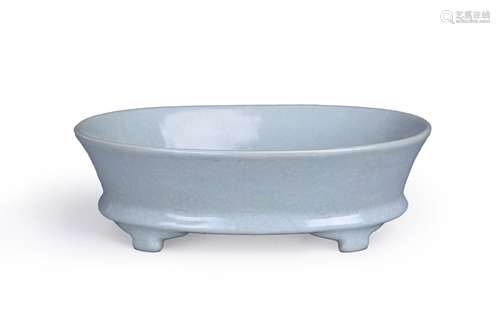 A Ru kiln azure glazed porcelain basin