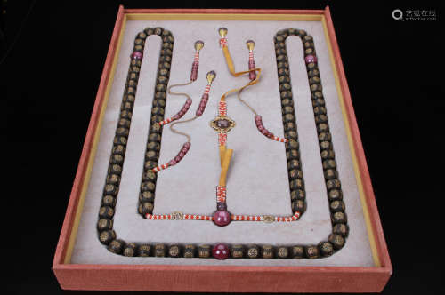 Agarwood Court Beads